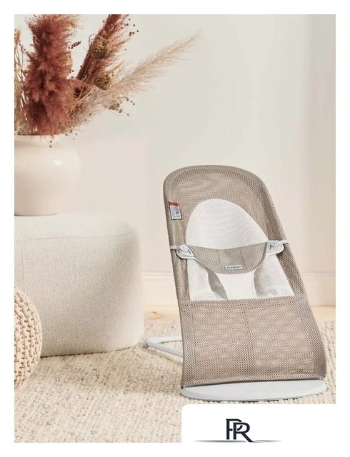 Шезлонг BabyBjorn Balance Mesh 0051.44 (grey/beige) - Изображение №2 — Интернет-магазин ПроЗаказ