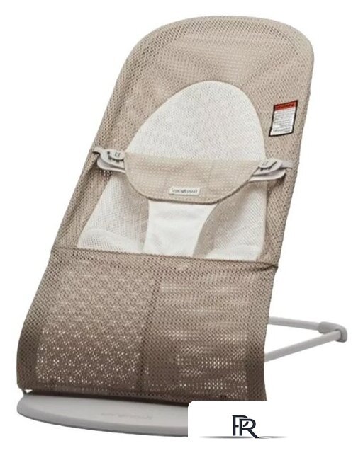 Шезлонг BabyBjorn Balance Mesh 0051.44 (grey/beige) - Изображение №1 — Интернет-магазин ПроЗаказ