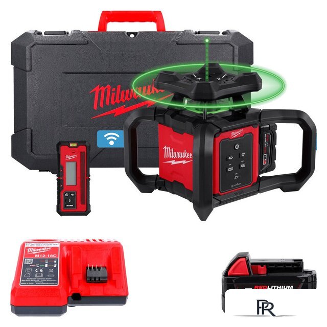 Лазерный нивелир Milwaukee M18 RLOHVG300-501C 4933493194 (с 1-им АКБ) - Изображение №1 — Интернет-магазин ПроЗаказ