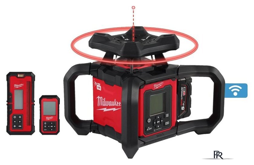 Лазерный нивелир Milwaukee M18 RLOHV1200-501C 4933493204 (с 1-им АКБ, кейс) - Изображение №1 — Интернет-магазин ПроЗаказ