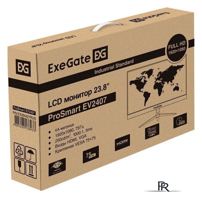 Монитор ExeGate ProSmart EV2407 EX294427RUS - Изображение №10 — Интернет-магазин ПроЗаказ