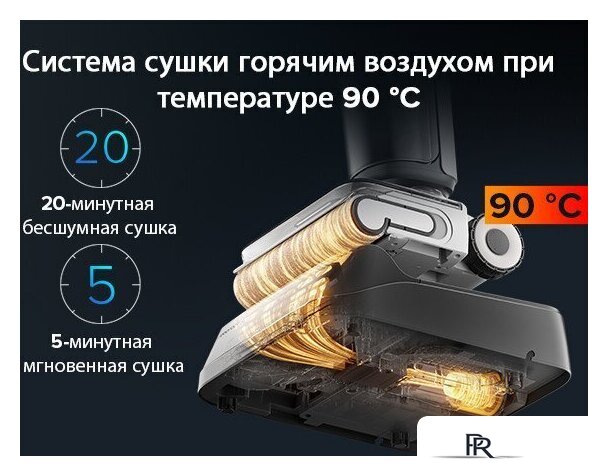 Вертикальный моющий пылесос Roborock Wet and Dry Vacuum Cleaner F25 Ace WD5M2A512-02 (с русской озвучкой) - Изображение №39 — Интернет-магазин ПроЗаказ