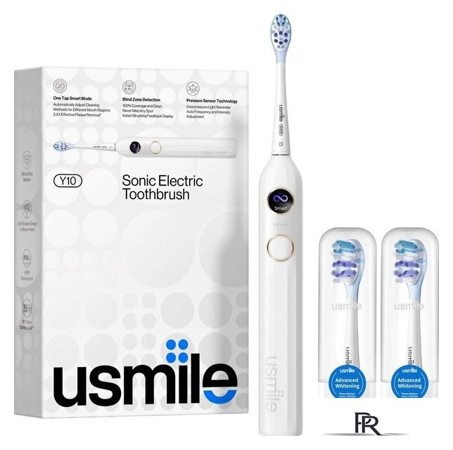 Электрическая зубная щетка Usmile Y10 (белый) - Изображение №6 — Интернет-магазин ПроЗаказ