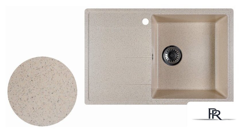 Кухонная мойка Marblan Magnum R (гранит, с сифоном) - Изображение №3 — Интернет-магазин ПроЗаказ