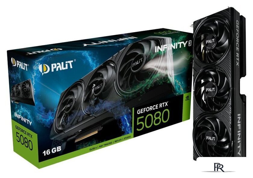 Видеокарта Palit GeForce RTX 5080 Infinity 3 NE75080019T2-GB2035S - Изображение №10 — Интернет-магазин ПроЗаказ