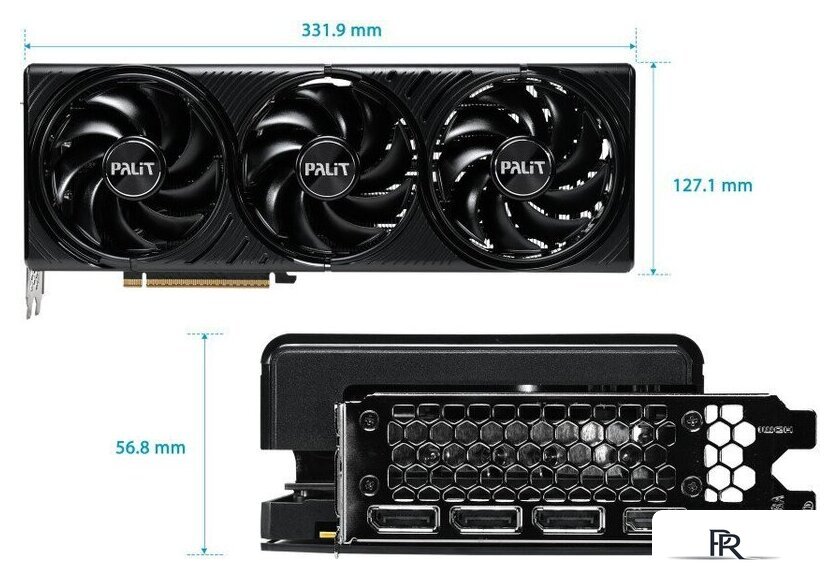 Видеокарта Palit GeForce RTX 5080 Infinity 3 NE75080019T2-GB2035S - Изображение №9 — Интернет-магазин ПроЗаказ