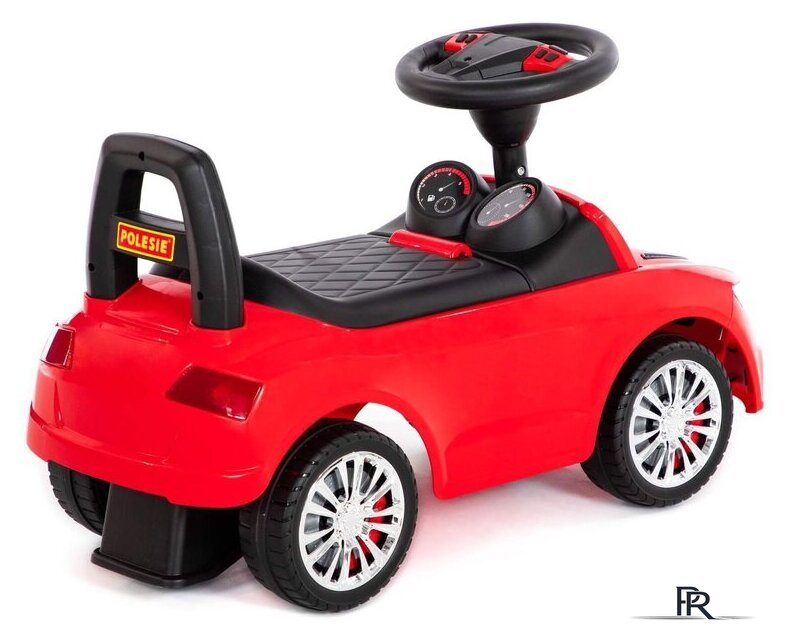 Каталка Полесье SuperCar №2 84545 (красный) - Изображение №4 — Интернет-магазин ПроЗаказ