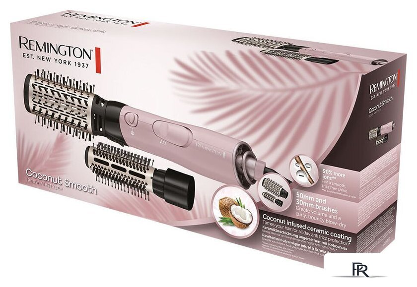 Фен-щетка Remington Coconut Smooth AS5901 - Изображение №5 — Интернет-магазин ПроЗаказ