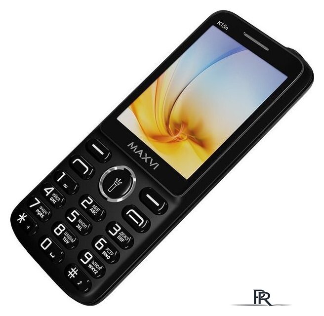 Кнопочный телефон Maxvi K15n (черный) - Изображение №6 — Интернет-магазин ПроЗаказ