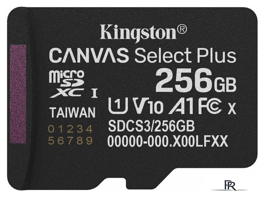 Карта памяти Kingston Canvas Select Plus microSDXC 256GB SDCS3/256GBSP - Изображение №1 — Интернет-магазин ПроЗаказ