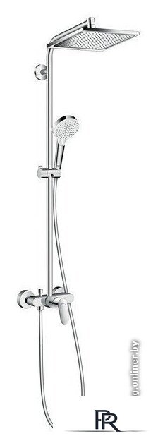 Душевая система  Hansgrohe Crometta E 240 1jet Showerpipe [27284000] - Изображение №1 — Интернет-магазин ПроЗаказ