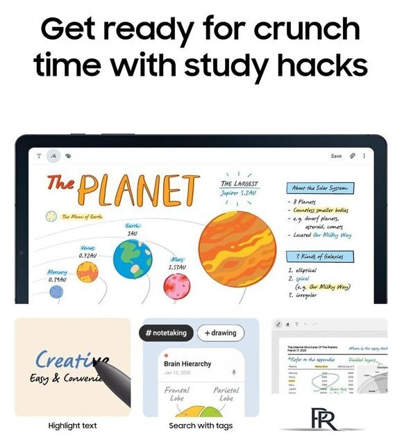 Планшет Samsung Galaxy Tab S6 Lite 2024 Wi-Fi SM-P620 4GB/64GB (мятный) - Изображение №3 — Интернет-магазин ПроЗаказ