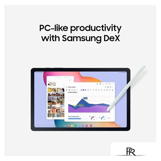 Планшет Samsung Galaxy Tab S6 Lite 2024 Wi-Fi SM-P620 4GB/64GB (мятный) - Изображение №5 — Интернет-магазин ПроЗаказ