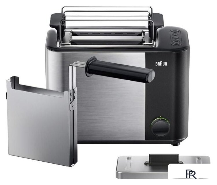 Тостер Braun HT5015BK - Изображение №1 — Интернет-магазин ПроЗаказ