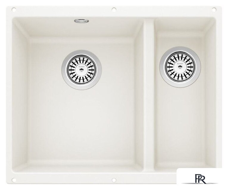Кухонная мойка Blanco Rotan 340/160-U 523078 (белый) - Изображение №1 — Интернет-магазин ПроЗаказ