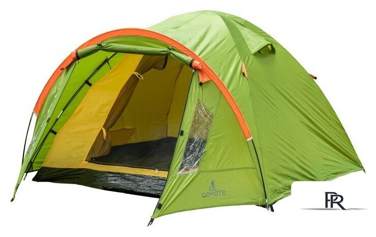 Кемпинговая палатка Coyote Oboluse-3 v2 (зеленый) - Изображение №1 — Интернет-магазин ПроЗаказ