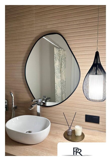Зеркало EMZE Led с подсветкой и УФ-окантовкой 76x92 LED.UV.NF.76.92.CHE.4K (черный) - Изображение №3 — Интернет-магазин ПроЗаказ