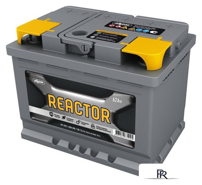 Автомобильный аккумулятор AKOM Reactor 6СТ-62e (62 А·ч) - Изображение №1 — Интернет-магазин ПроЗаказ