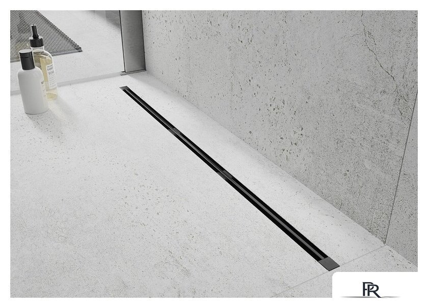 Трап/канал Mexen Flat 360 Super Slim Black 1751050 - Изображение №2 — Интернет-магазин ПроЗаказ