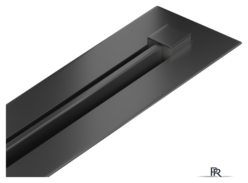 Трап/канал Mexen Flat 360 Super Slim Black 1751050 - Изображение №1 — Интернет-магазин ПроЗаказ