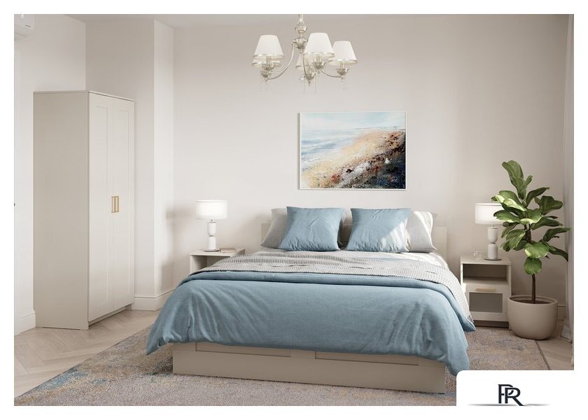 Шкаф распашной Mio Tesoro Нави 2 двери 2.15.01.070.19 (кашемир) - Изображение №6 — Интернет-магазин ПроЗаказ