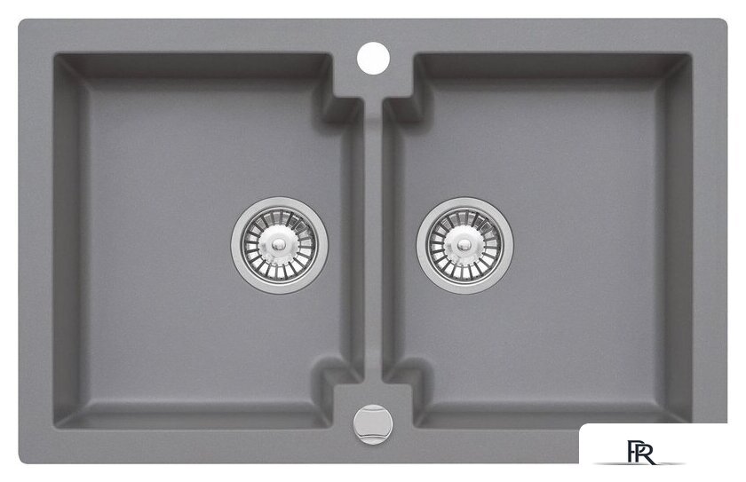 Кухонная мойка Kernau KGS A 80 2B Grey Metallic - Изображение №1 — Интернет-магазин ПроЗаказ