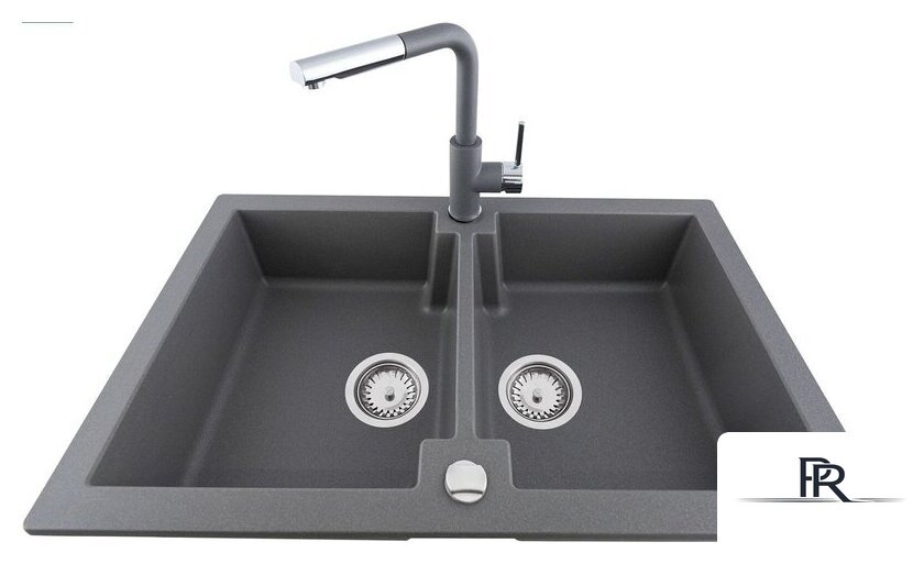 Кухонная мойка Kernau KGS A 80 2B Grey Metallic - Изображение №3 — Интернет-магазин ПроЗаказ