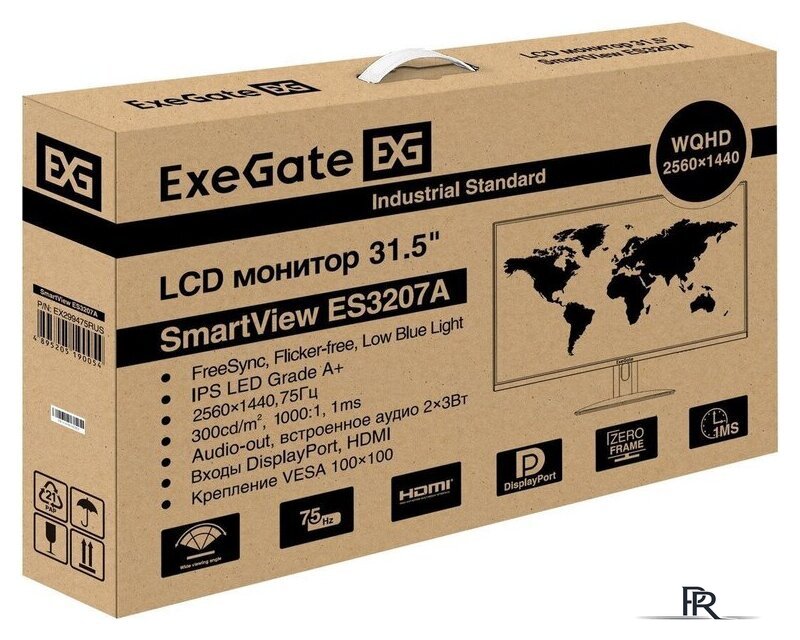 Монитор ExeGate SmartView ES3207A EX299475RUS - Изображение №9 — Интернет-магазин ПроЗаказ