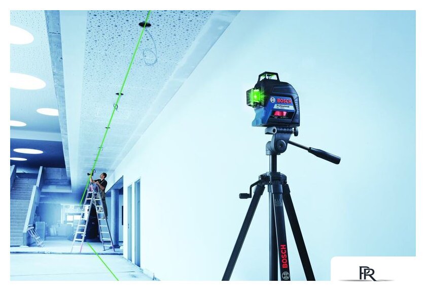 Лазерный нивелир Bosch GLL 3-80 G Professional 0601063Y00 (кейс, лазерная мишень) - Изображение №5 — Интернет-магазин ПроЗаказ