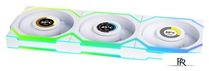 Комплект вентиляторов для корпуса с контроллером Lian Li Uni Fan SL 120 Wireless LCD Reverse G99.12RSLLCD1W3W.R0 - Изображение №1 — Интернет-магазин ПроЗаказ