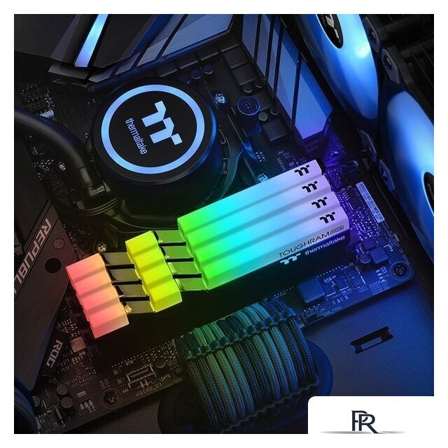 Оперативная память Thermaltake ToughRam RGB 2x16GB DDR4 PC4-28800 R009D416GX2-3600C18A - Изображение №3 — Интернет-магазин ПроЗаказ