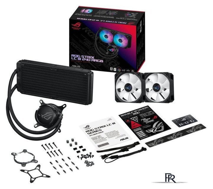 Система жидкостного охлаждения для процессора ASUS ROG Strix LC III 240 ARGB - Изображение №8 — Интернет-магазин ПроЗаказ