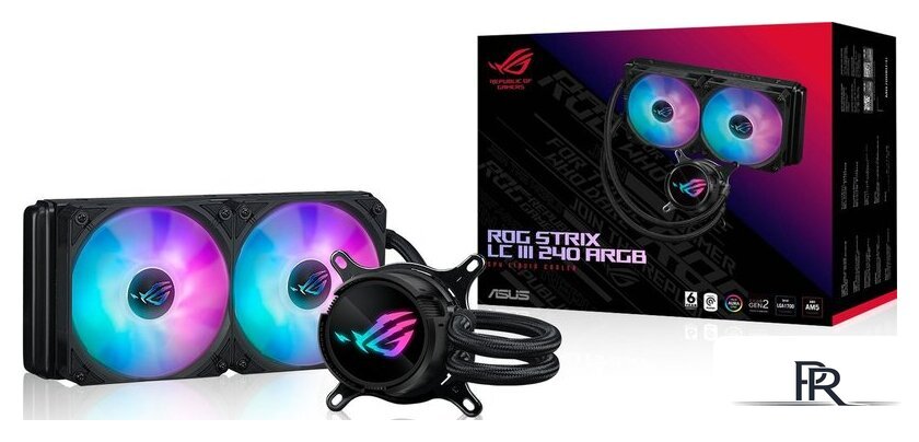 Система жидкостного охлаждения для процессора ASUS ROG Strix LC III 240 ARGB - Изображение №7 — Интернет-магазин ПроЗаказ