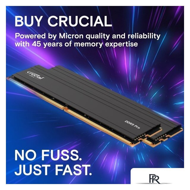 Оперативная память Crucial Pro 2x16ГБ DDR5 5600 МГц CP2K16G56C46U5 - Изображение №6 — Интернет-магазин ПроЗаказ