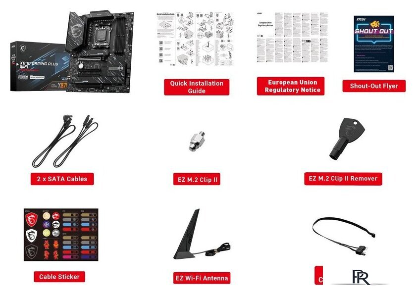 Материнская плата MSI X870 Gaming Plus WiFi - Изображение №2 — Интернет-магазин ПроЗаказ