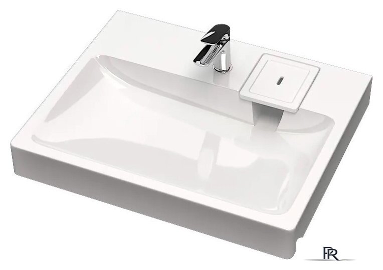 Умывальник MARRBAXX Стайл V50 (белый D1, с кронштейном, без сифона) - Изображение №1 — Интернет-магазин ПроЗаказ