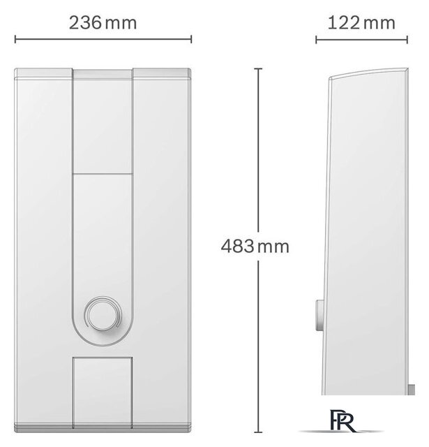 Проточный электрический водонагреватель Bosch TR5000 21/24 EB - Изображение №3 — Интернет-магазин ПроЗаказ
