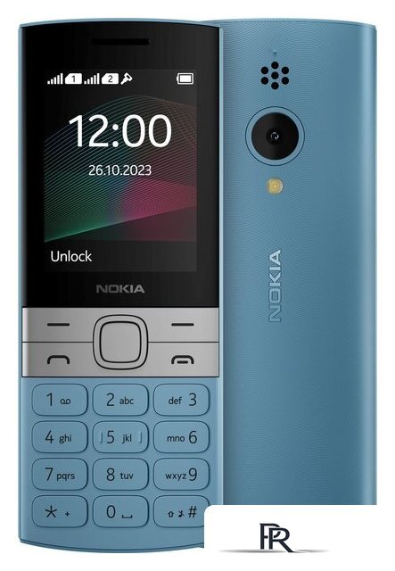 Кнопочный телефон Nokia 150 (2023) Dual SIM TA-1582 (бирюзовый) - Изображение №1 — Интернет-магазин ПроЗаказ