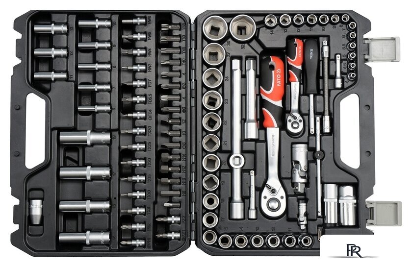 Универсальный набор инструментов Yato YT-12681 (94 предмета) - Изображение №2 — Интернет-магазин ПроЗаказ