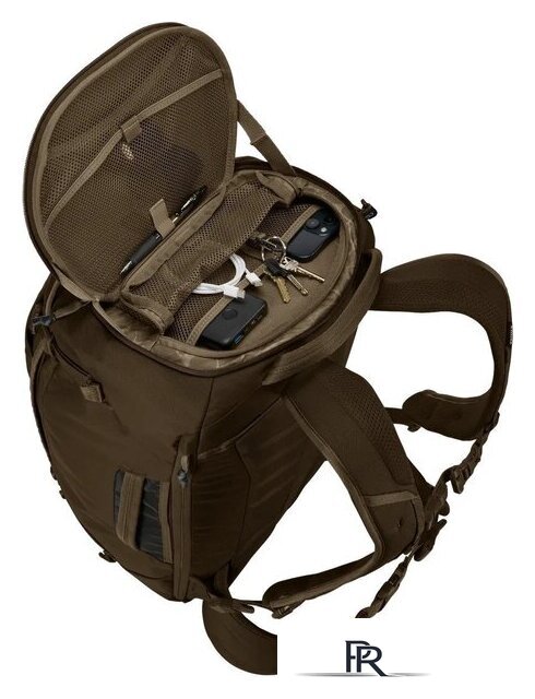 Туристический рюкзак Thule Landmark 40L (темный хаки) - Изображение №3 — Интернет-магазин ПроЗаказ