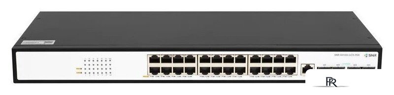 Управляемый коммутатор уровня 2+ SNR SNR-S5110G-24TX-POE - Изображение №1 — Интернет-магазин ПроЗаказ
