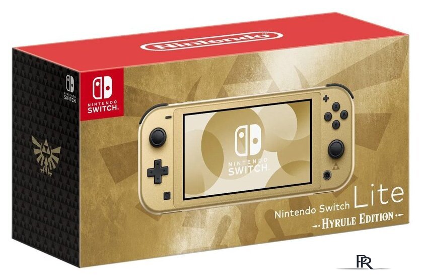 Игровая приставка Nintendo Switch Lite Hyrule Edition - Изображение №1 — Интернет-магазин ПроЗаказ