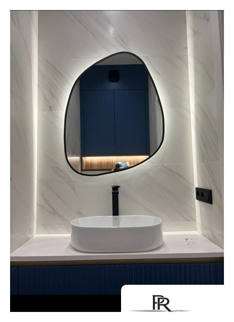 Зеркало EMZE 72x90 LED.UV.NF.72.90.CHE.SW.4K (черный УФ-окантовкой и подсветкой) - Изображение №2 — Интернет-магазин ПроЗаказ