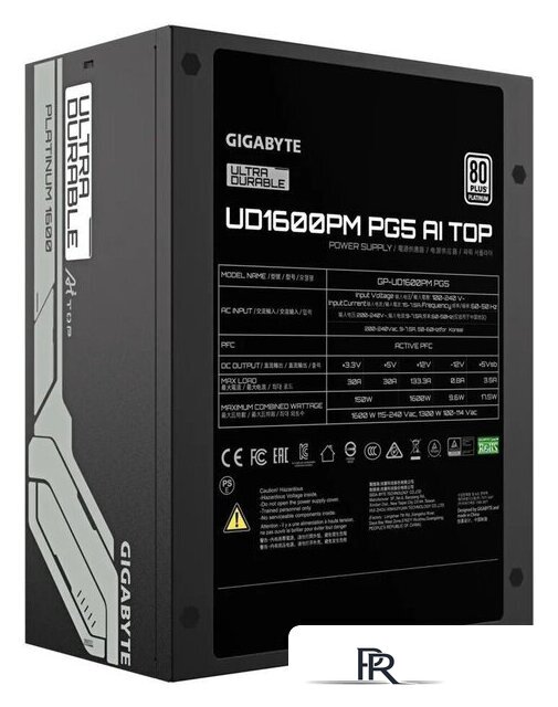 Блок питания Gigabyte UD1600PM PG5 AI Top - Изображение №5 — Интернет-магазин ПроЗаказ