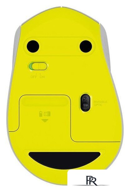 Мышь Logitech M330 Silent Plus (серый/желтый) - Изображение №5 — Интернет-магазин ПроЗаказ