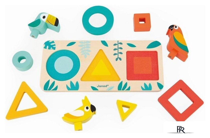 Сортер Janod Геометрические фигуры J08266 - Изображение №5 — Интернет-магазин ПроЗаказ