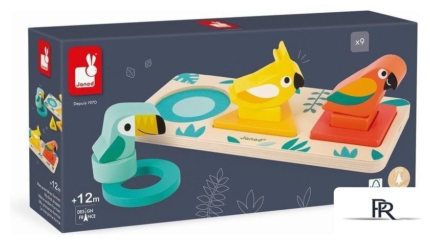 Сортер Janod Геометрические фигуры J08266 - Изображение №8 — Интернет-магазин ПроЗаказ