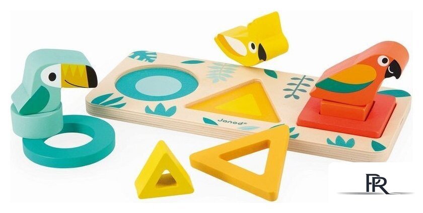 Сортер Janod Геометрические фигуры J08266 - Изображение №4 — Интернет-магазин ПроЗаказ