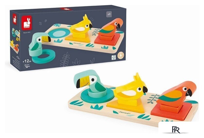 Сортер Janod Геометрические фигуры J08266 - Изображение №6 — Интернет-магазин ПроЗаказ