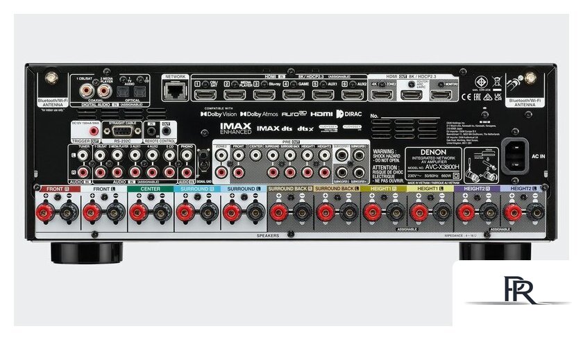 AV усилитель Denon AVC-X3800H - Изображение №4 — Интернет-магазин ПроЗаказ